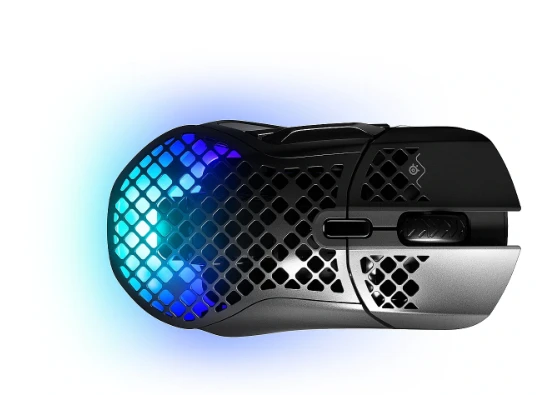 Belaidė žaidimų pelė SteelSeries Aerox 5 Onyx, Juodos spalvos