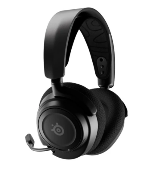 Belaidės žaidimų ausinės SteelSeries Arctis Nova 7, Juodos spalvos