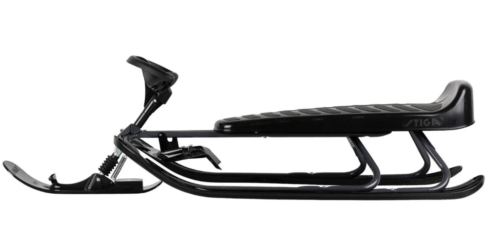 STIGA Snowracer King Size GT Sled for Adults Pilkas/Juodas ST4679-12