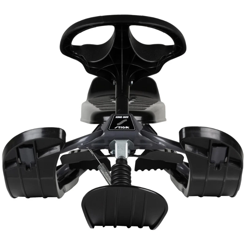 STIGA Snowracer King Size GT Sled for Adults Pilkas/Juodas ST4679-12