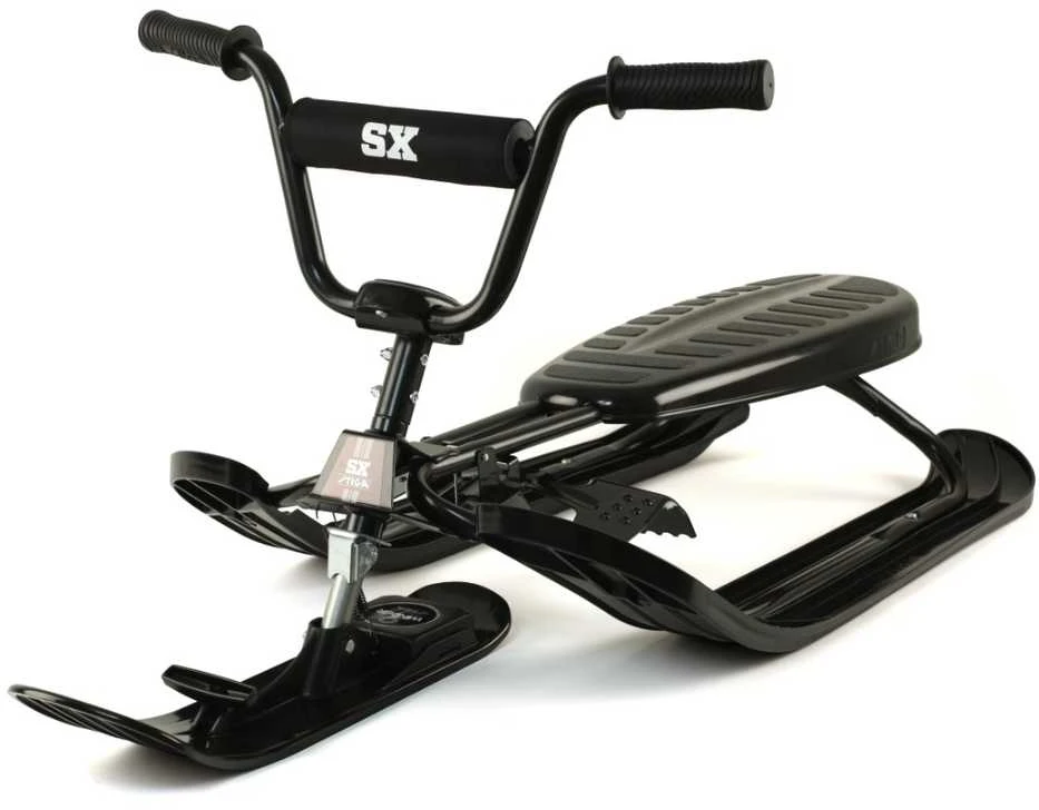 Stiga Snowracer SX Pro -rattikelkka, musta