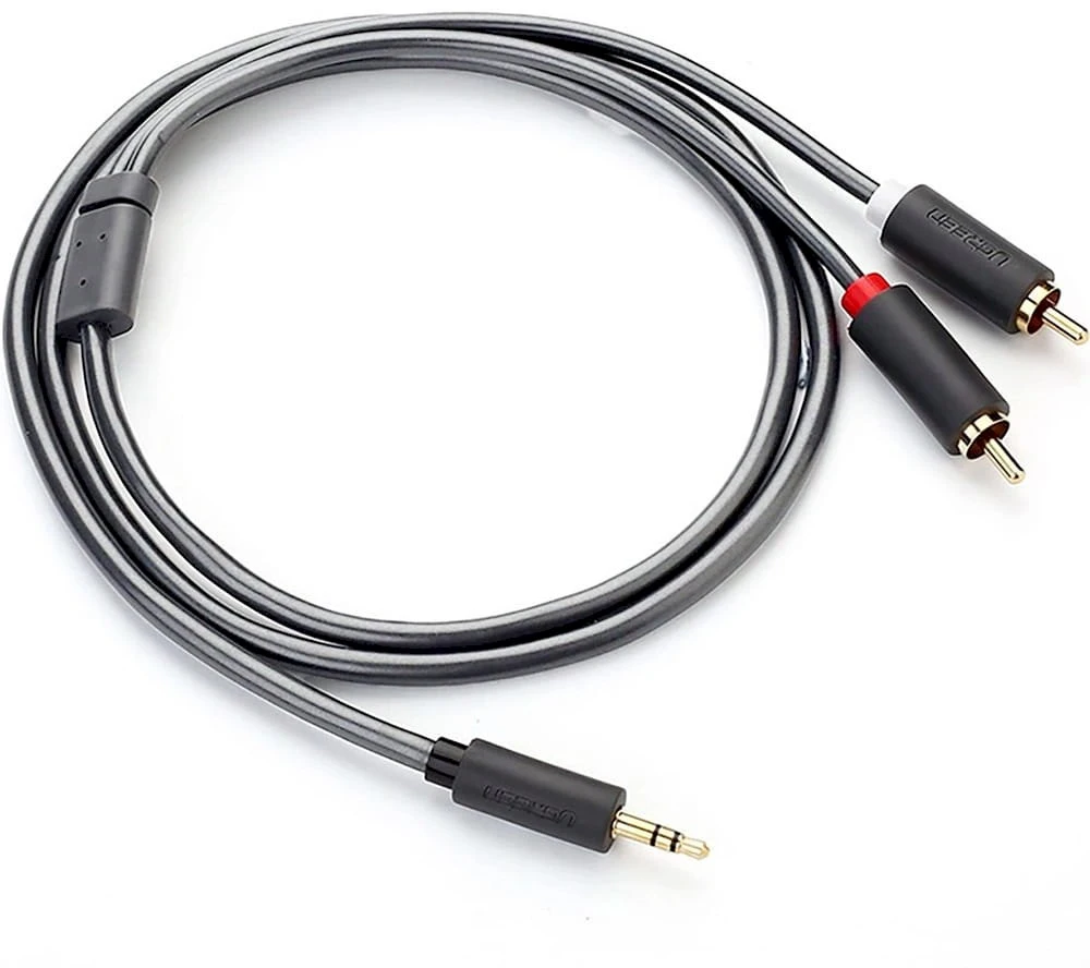 UGREEN AV102 kabelis 2x RCA (Cinch) - 3,5mm 2m