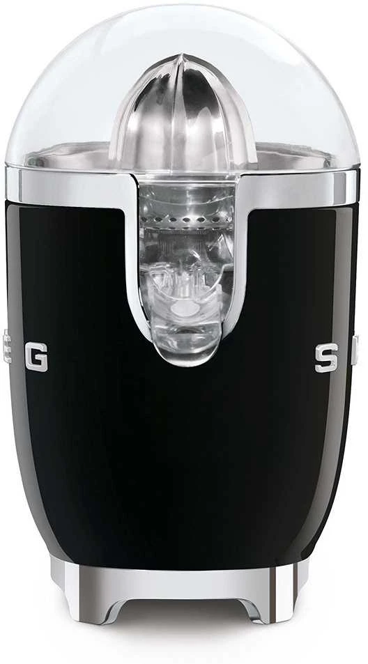 Smeg Citrusinių vaisių sulčiaspaudė CJF11BLEU, blizgi juoda