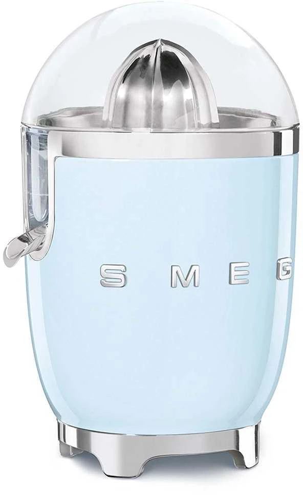 Smeg Citrusinių vaisių sulčiaspaudė CJF11PBEU, blizgi pastelinė mėlyna spalva