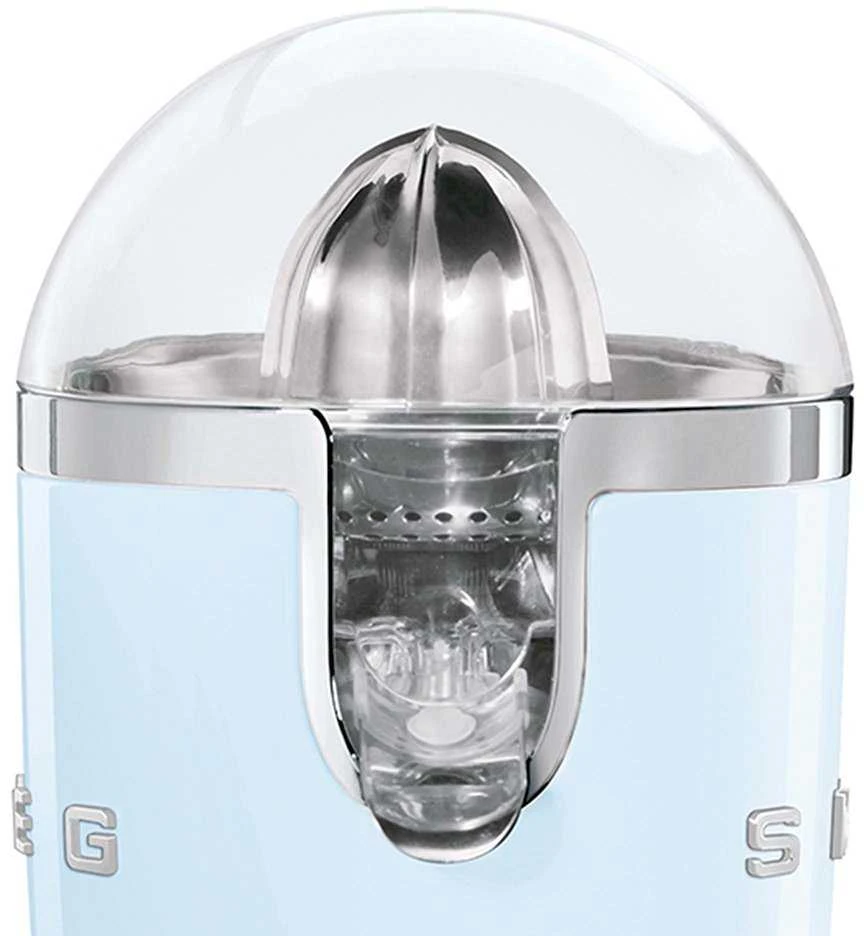 Smeg Citrusinių vaisių sulčiaspaudė CJF11PBEU, blizgi pastelinė mėlyna spalva