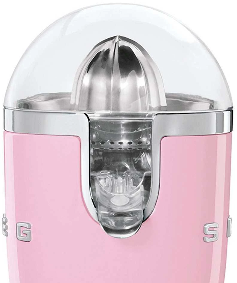 Smeg Citrusinių vaisių sulčiaspaudė CJF11PKEU, blizgi rožinė spalva