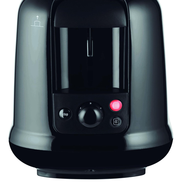Moulinex Subitor skrudintuvas 2 griežinėliai Juoda, Raudona 850 W