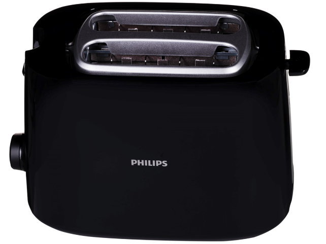 Philips Daily Collection HD2581/90 skrudintuvas 2 griežinėliai Juoda 830 W