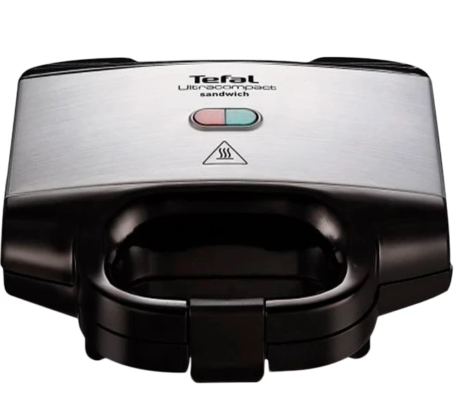 Sumuštinių keptuvas Tefal Ultracompact sumuštinių keptuvė 700 W Juoda, Nerūdijančiojo plieno
