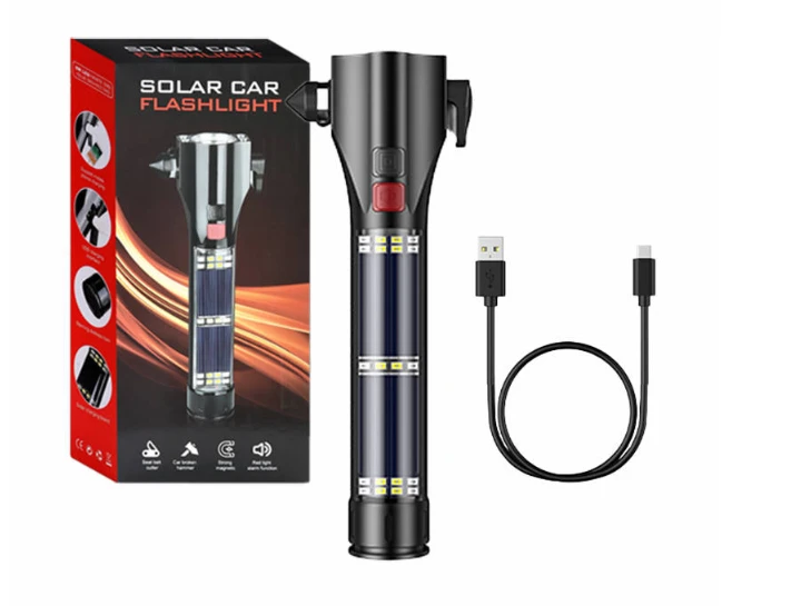 Solar žibintuvėlis Superfire D30, 310lm, 2000mAh