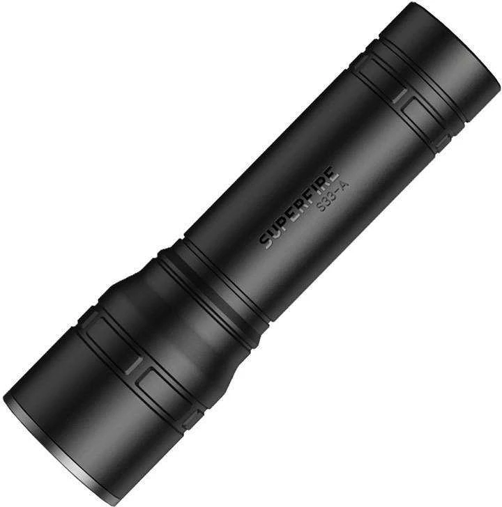 Žibintuvėlis Superfire S33-A, USB - juodas
