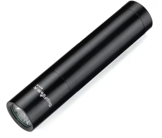 Mini žibintuvėlis Superfire S11-X 700lm USB Juodas