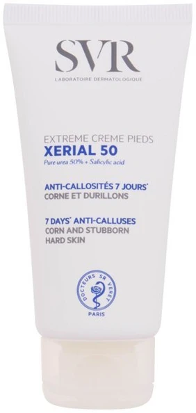Svr Xerial 50 Extreme pėdų kremas, 50ml