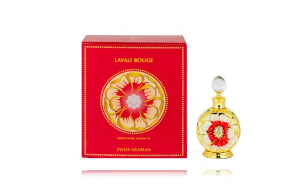 Kvepalai moterims Swiss Arabian Layali Rouges, koncentruotas kvepalų aliejus, 15 ml