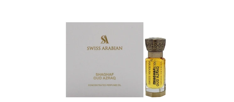 Swiss Arabian Shaghaf Oud Azraq CPO U, 12 ml