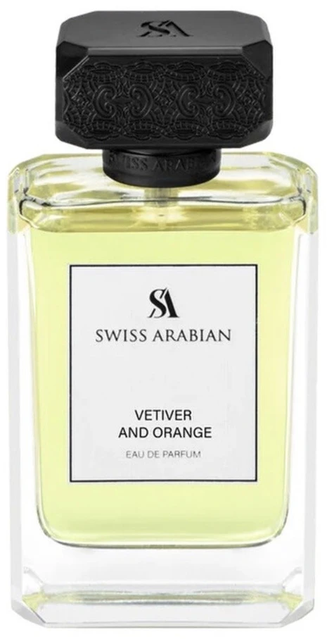 Swiss Arabian Vetiver and Oranžinis EDP parfumuotas vanduo vyrams, 100 ml