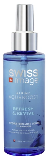 Swiss Image Alpine Aquaboost Refresh & Revive Hydrating Mist Toneris purškiamas tonikas, 150 ml