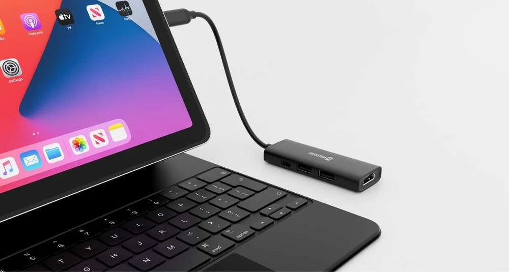 SWISSTEN USB-C HUB 4-IN-1