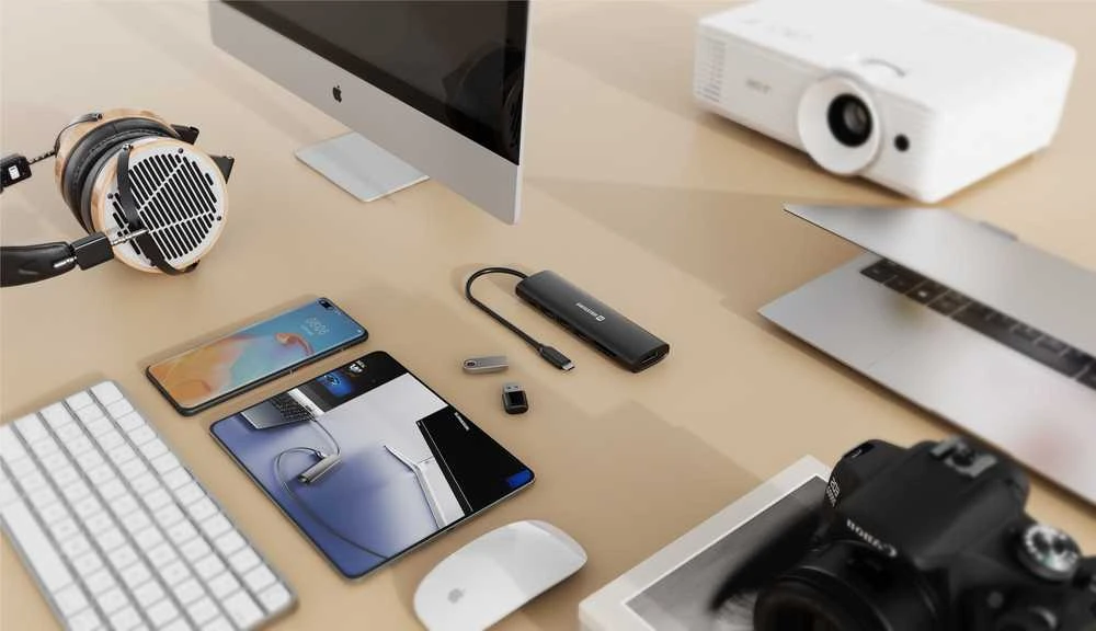 SWISSTEN USB-C HUB 7-IN-1