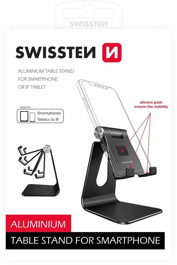 SWISSTEN Aliuminio telefono stovas