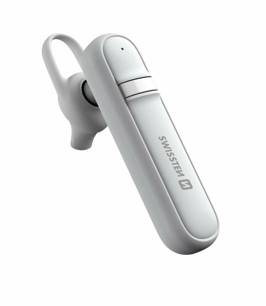 Swissten Bluetooth ausinės pokalbiams Caller - baltos