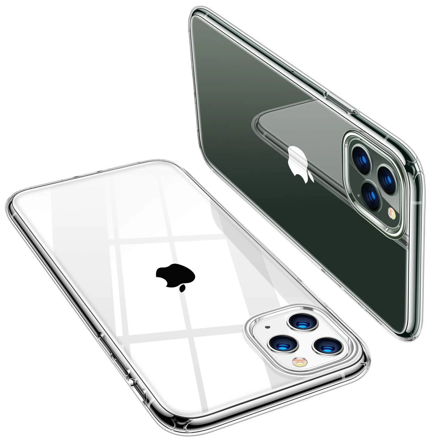 Swissten Clear Jelly Back Case 1,5 mm Silikoninis dėklas Apple iPhone 11 Pro Transparent