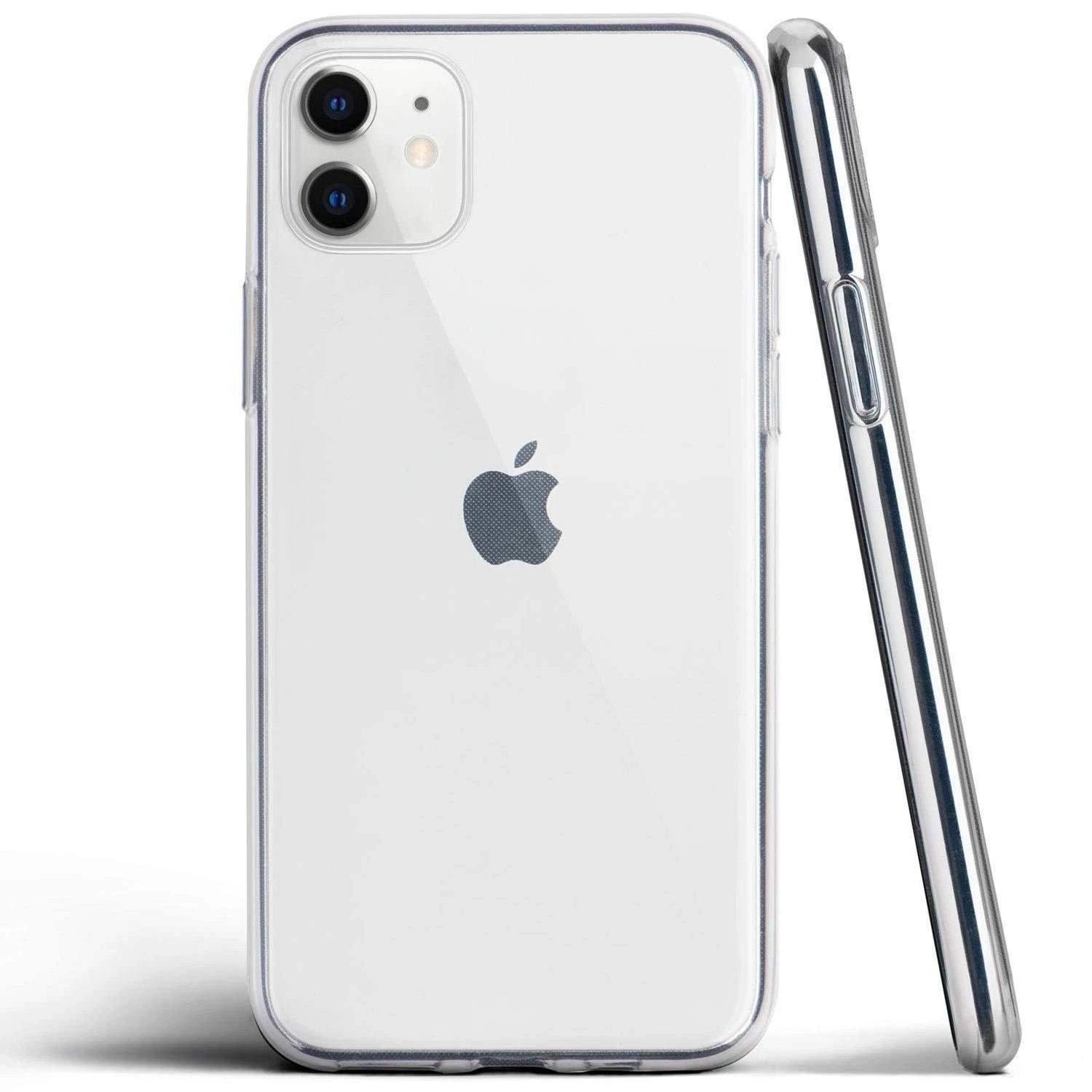 Phone Accessories Swissten Jelly / Silicon Slim cover tipo apsauginis dėklas skirtas iPhone 11 Transparent