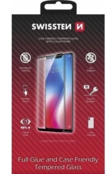 Swissten Full Face Color Frame Tempered Glass for Samsung Galaxy A17 4G/5G