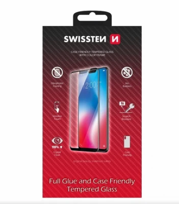 Swissten Full Face Tempered Glass Apsauginis stiklas na cały ekran Samsung Galaxy A35 5G