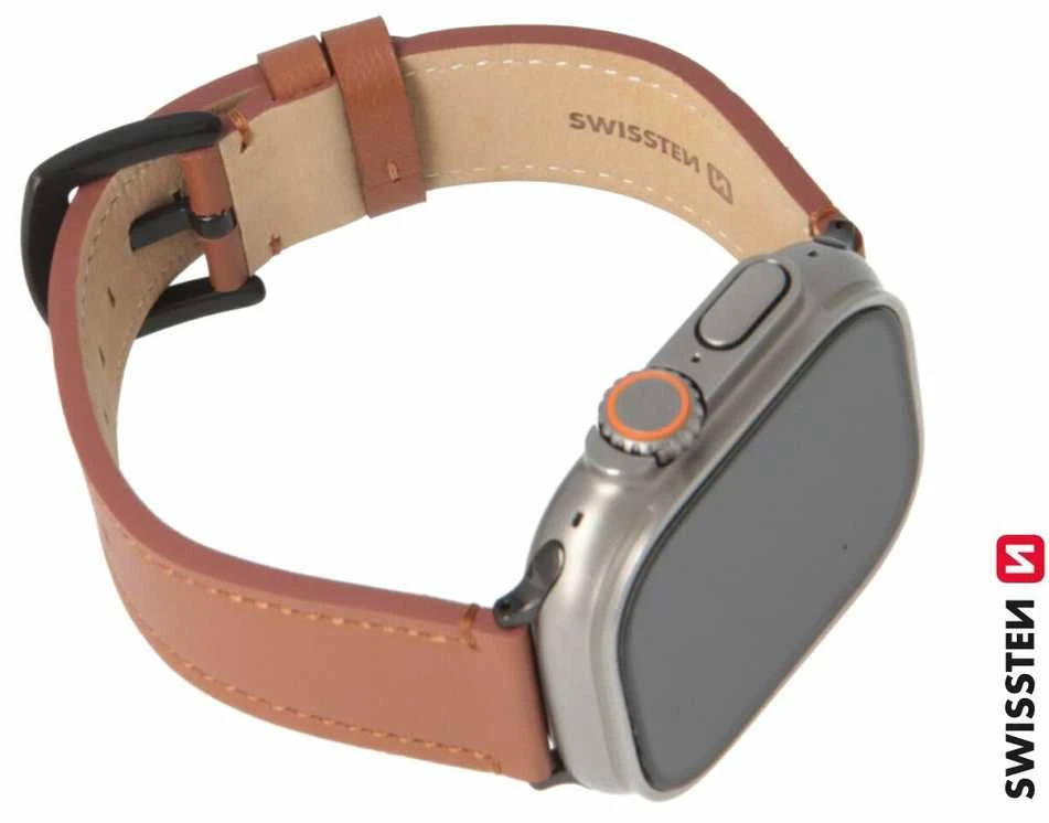 SWISSTEN Odinis dirželis, skirtas Apple Watch 4