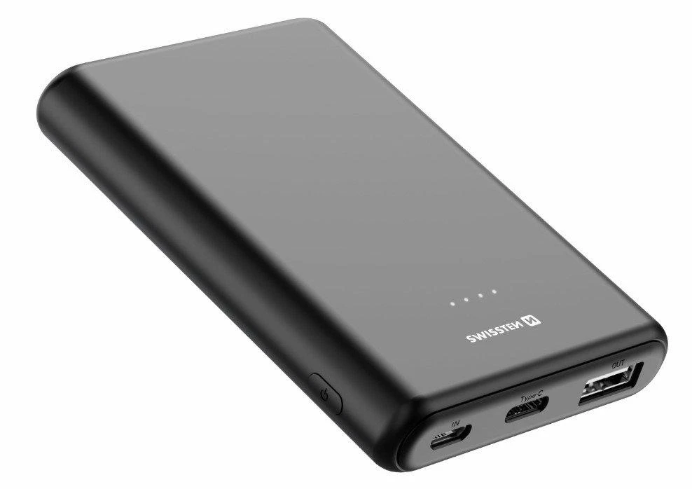 Swissten Powerbank Sourcing MINISW5K 5000 mAh Juodas