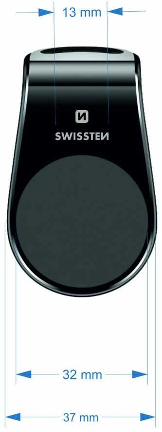 SWISSTEN EASY MOUNT juoda (ECO BALENÍ)