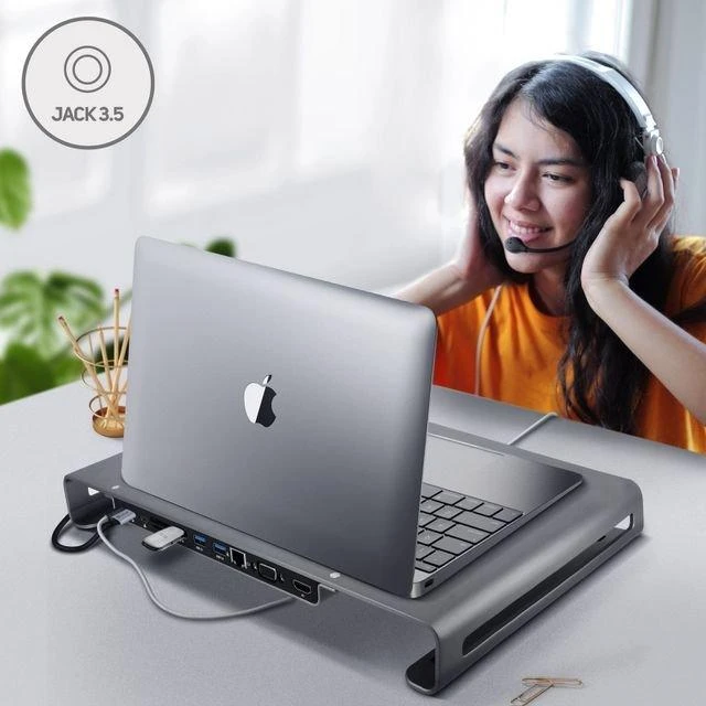 „Swissten“ USB-C stotis / replikatorius (44040104)