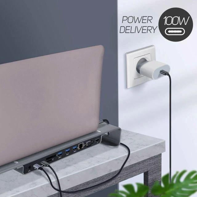 „Swissten“ USB-C stotis / replikatorius (44040104)