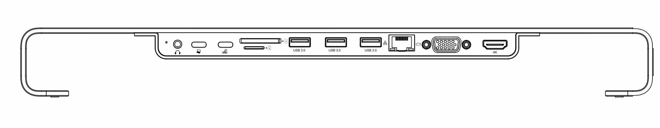 „Swissten“ USB-C stotis / replikatorius (44040104)