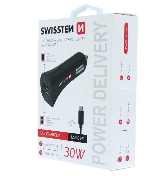 Įkroviklis Swissten 2.4 A