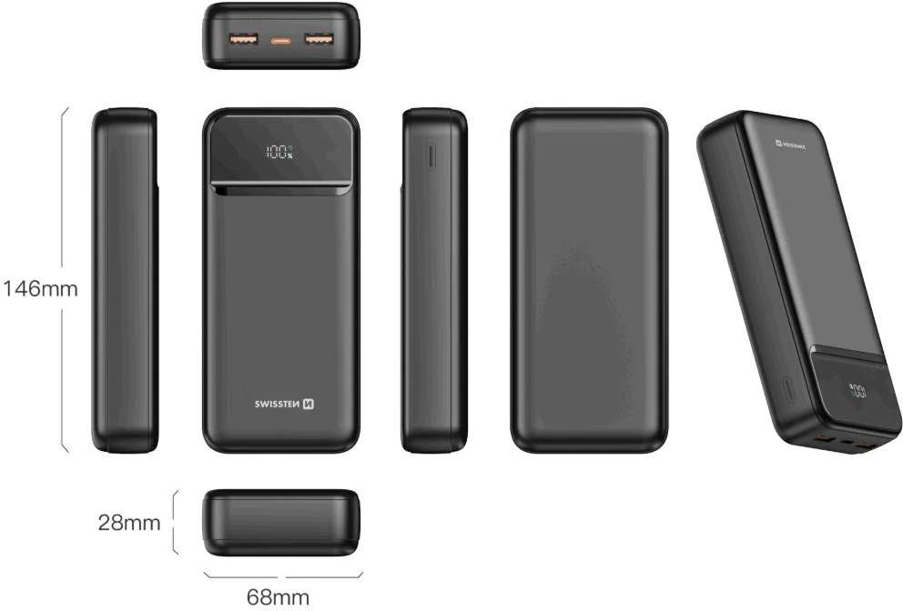 Powerbank Swissten Power Line II 20000 mAh (22013947)
