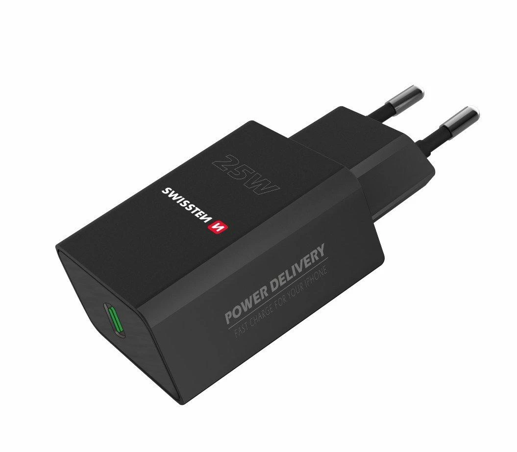 Swissten 25W įkroviklis su USB-C jungtimi