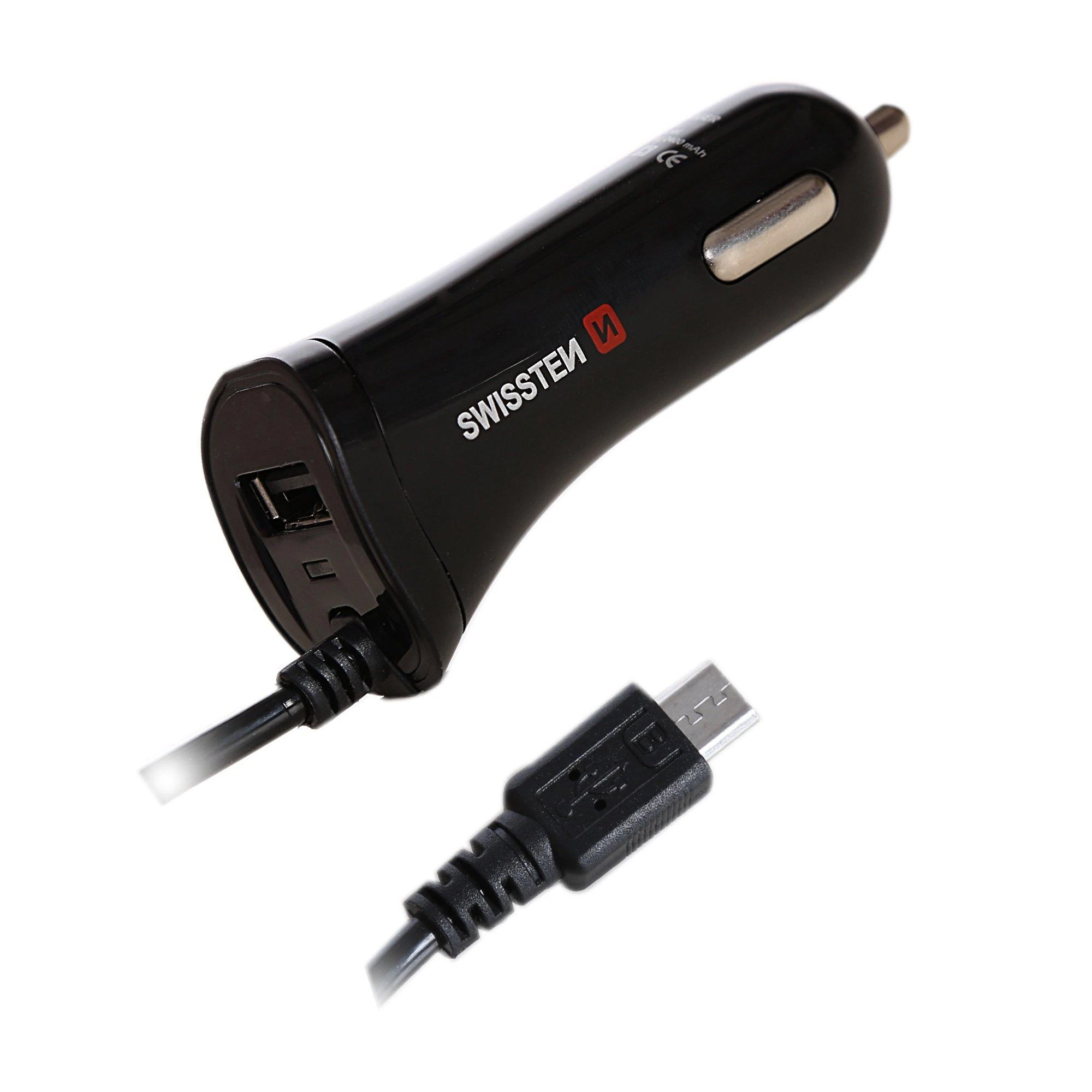 Įkroviklis Swissten Vientisas 1x USB-A 2.4 A (20111000)