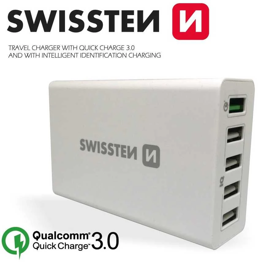 Swissten 5x USB-A 3 A įkroviklis (22013306)