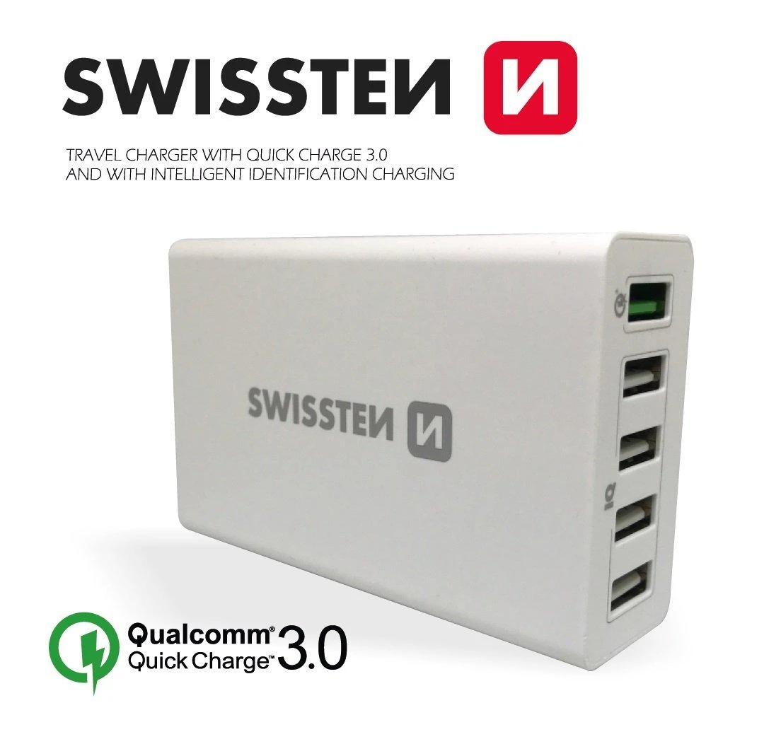 Swissten 5x USB-A 3 A įkroviklis (22013306)