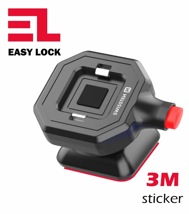 Swissten EASY LOCK laikiklis mobiliajam telefonui Automobilis / Namai / Biuras / 4" - 6,8"