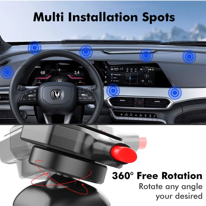 Swissten EASY LOCK laikiklis mobiliajam telefonui Automobilis / Namai / Biuras / 4" - 6,8"