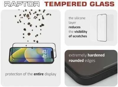 SWISSTEN RAPTOR DIAMOND ULTRA CLEAR 3D Temperované sklo pro SAMSUNG A546 GALAXY A54 5G juoda