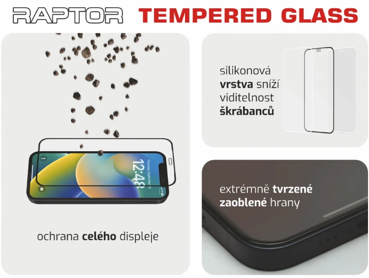 Swissten Raptor Diamond Ultra Full Face grūdintas stiklas, skirtas Samsung Galaxy S26 Ultra 5G