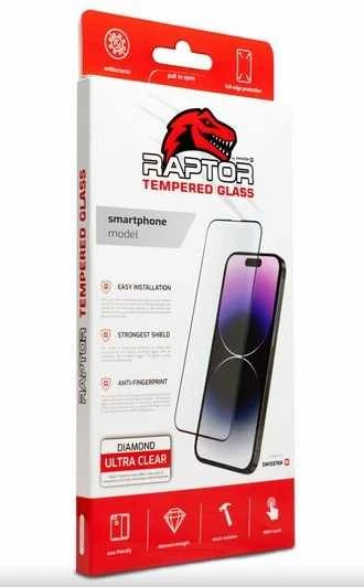 SWISSTEN RAPTOR DIAMOND ULTRA CLEAR 3D Temperované sklo pro SAMSUNG A546 GALAXY A54 5G juoda