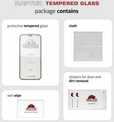 Swissten Raptor Diamond Ultra viso veido grūdintas stiklas, skirtas Apple iPhone 16