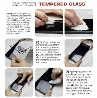 Swissten Raptor Diamond Ultra viso veido grūdintas stiklas, skirtas Apple iPhone 16
