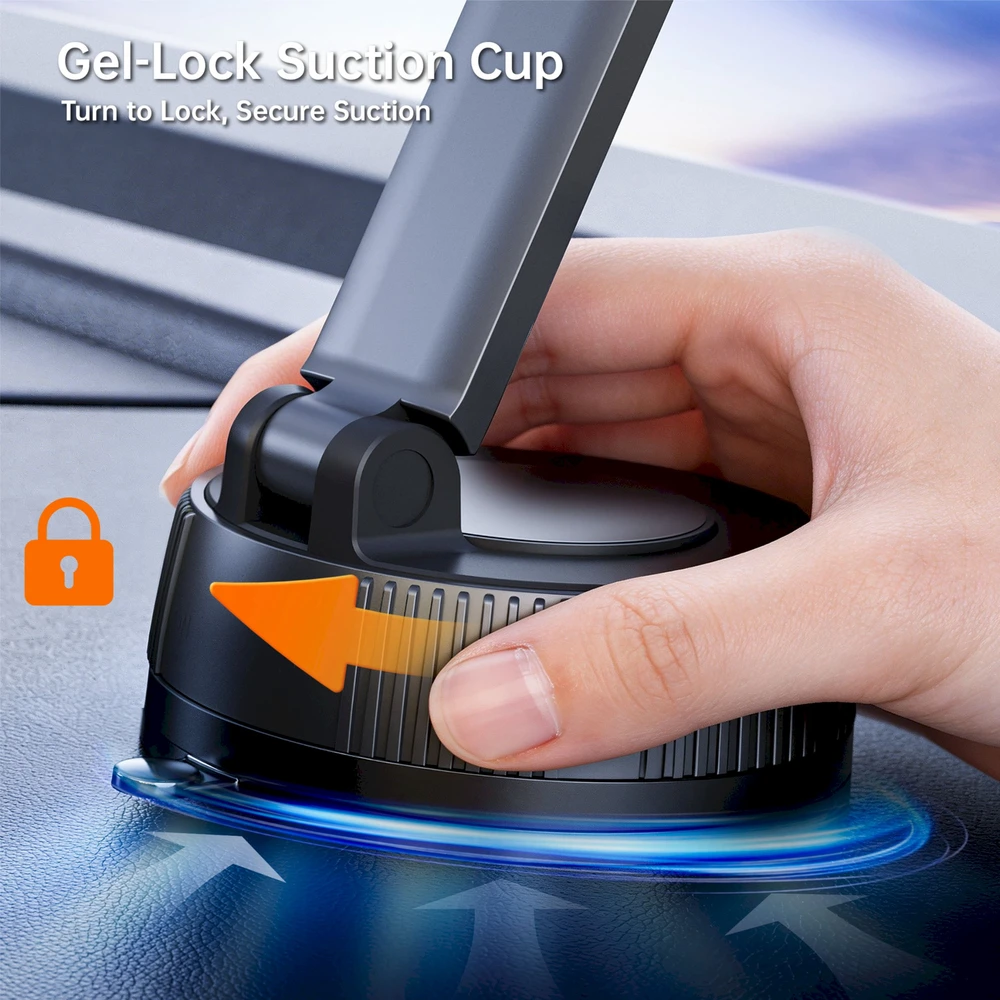 Swissten S-Grip E1 universalus automobilio prietaisų skydelio laikiklis 4,7"–6,8"