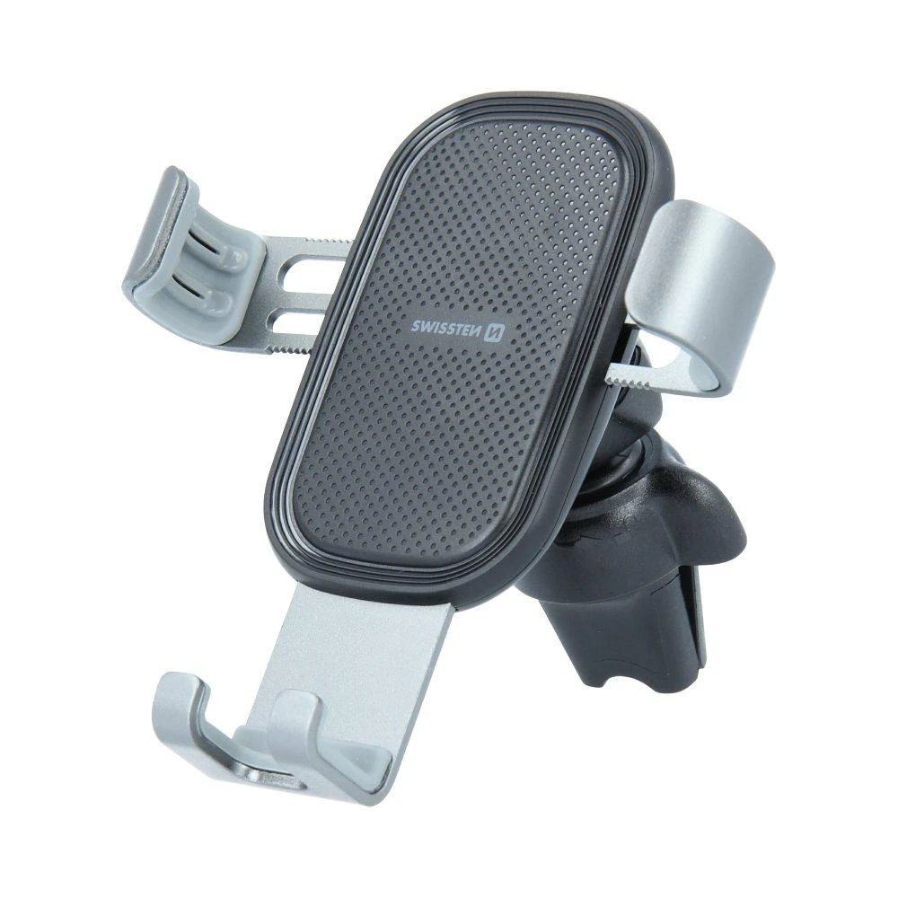 Swissten Automobilinis laikiklis gravity for ventilation groteles / cloud Type G1-AV3 juoda